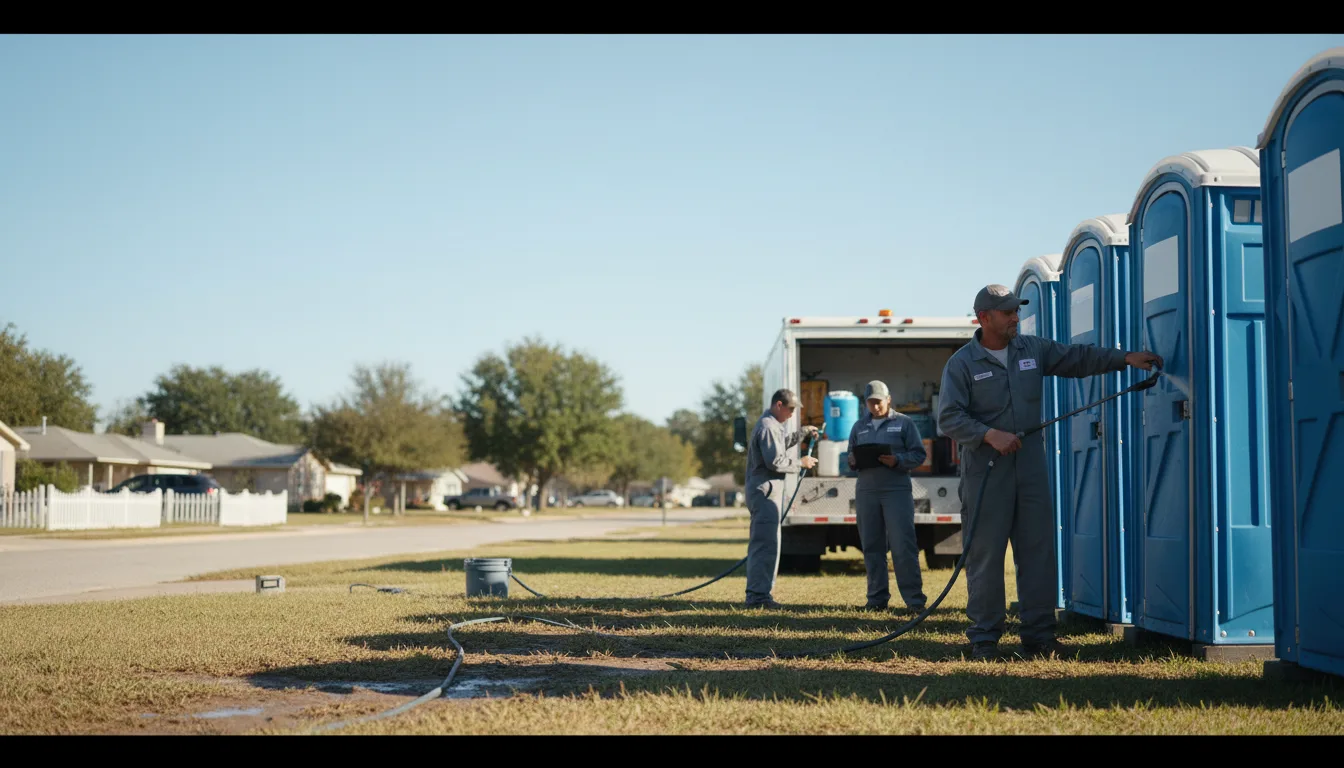 Long-Term Portable Toilet Rental in Kalona, IA near me